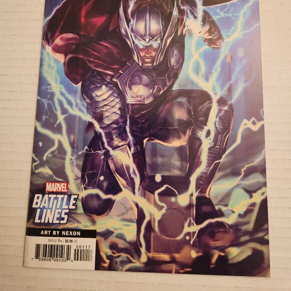 War Of The Realms #1L (2019) Marvel Comics, Nexon Battle Lines Variant Cvr, NM - Picture 2 of 14